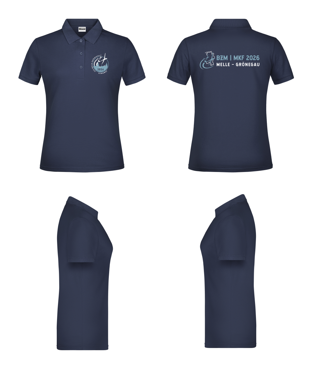 BZM-MKF 2026 Polo Shirt – Damen